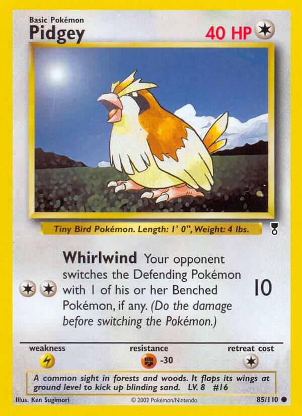 Pokemon Pidgey 85/110 Legendary Collection