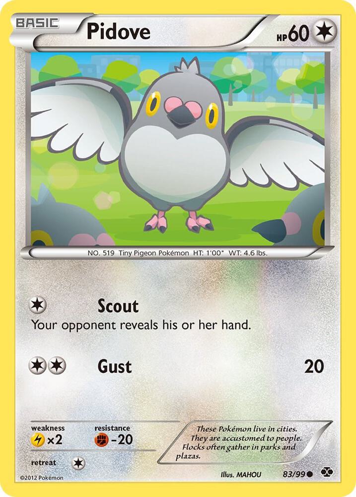 Pokemon Pidove 83/99 Next Destinies