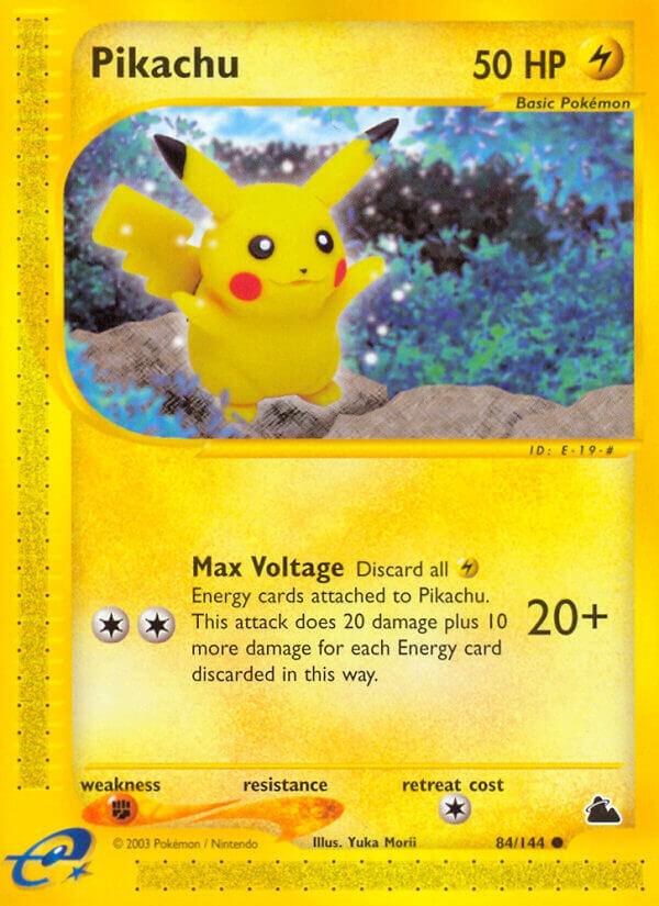 Pokemon Pikachu 84/144 Skyridge