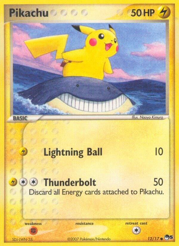 Pokemon Pikachu 12/17 POP Series 5