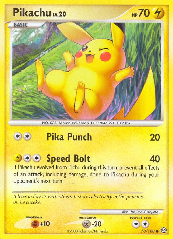 Pokemon Pikachu 70/100 Stormfront