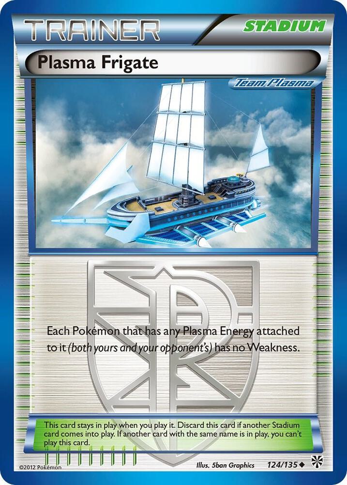 Pokemon Plasma Frigate 124/135 Plasma Storm