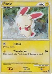 Pokemon Plusle HGSS16 HGSS Black Star Promos