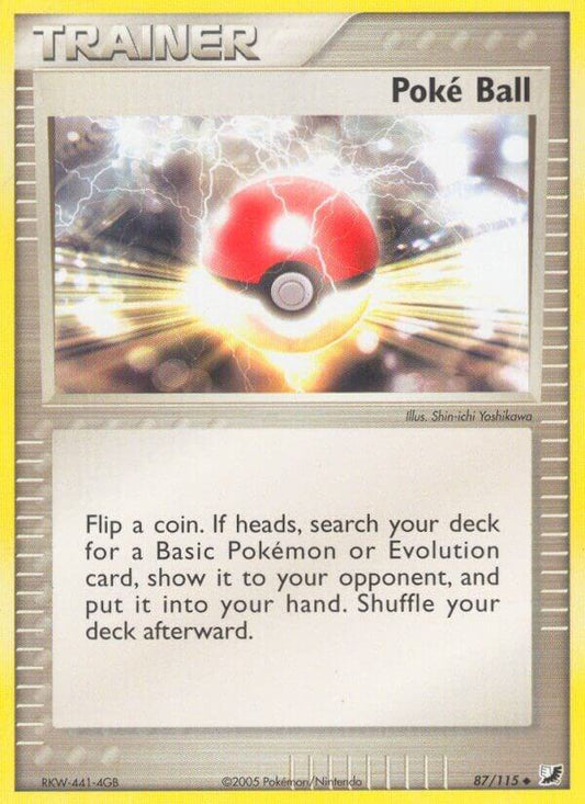 Pokemon Poké Ball 87/115 Unseen Forces