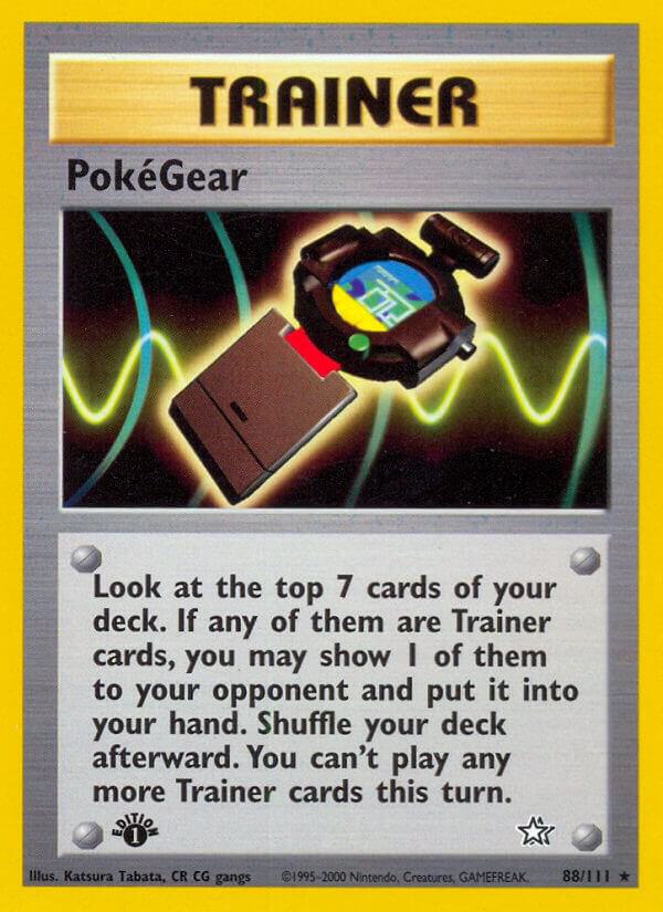Pokemon PokéGear # 88 Neo Genesis