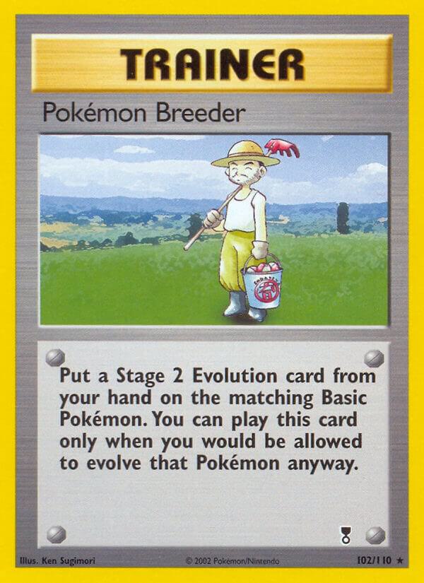 Pokemon Pokémon Breeder 102/110 Legendary Collection