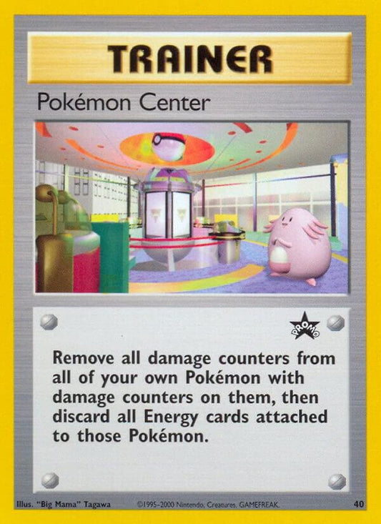 Pokemon Pokemon Center #40 WOTC Promo