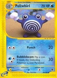 Pokemon Poliwhirl 89/165 Expedition Base Set