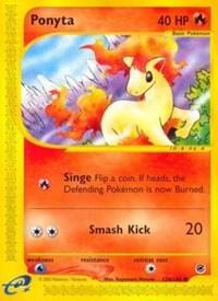 Pokemon Ponyta 126/165 Expedition Base Set
