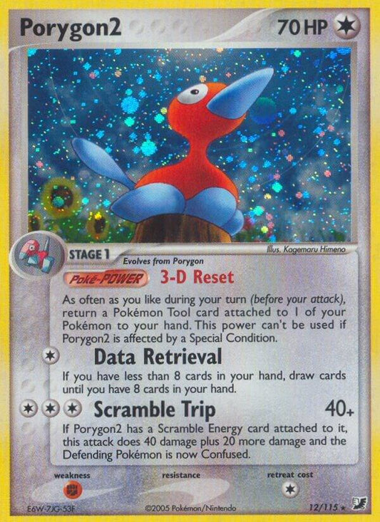 Pokemon Porygon2 12/115 Unseen Forces
