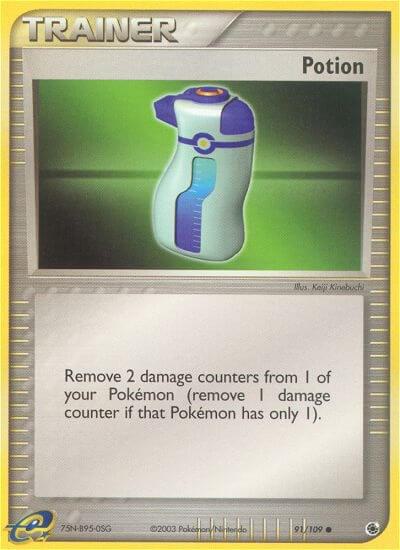 Pokemon Potion 91/109 EX Ruby & Sapphire