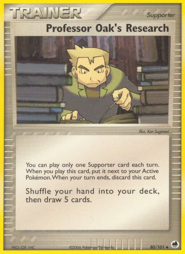 Pokemon Professor Oak's Research 80/101 Dragon Frontiers