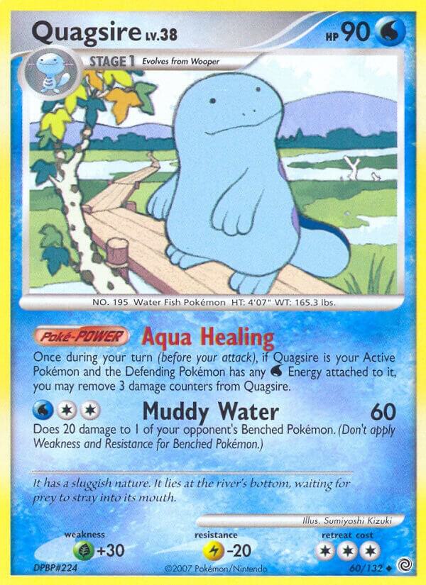 Pokemon Quagsire 60/132 Secret Wonders