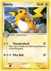Pokemon Raichu 51/110 Holon Phantoms