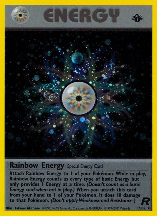 Pokemon Rainbow Energy #17 Team Rocket