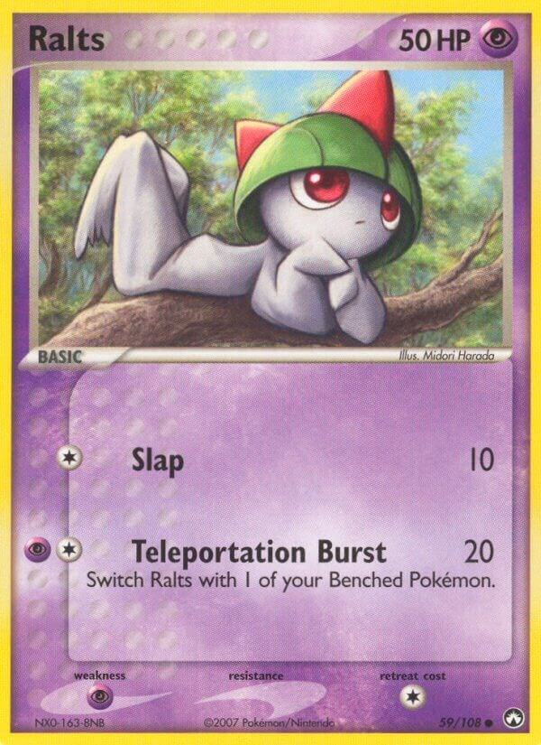 Pokemon Ralts 59/108 Power Keepers
