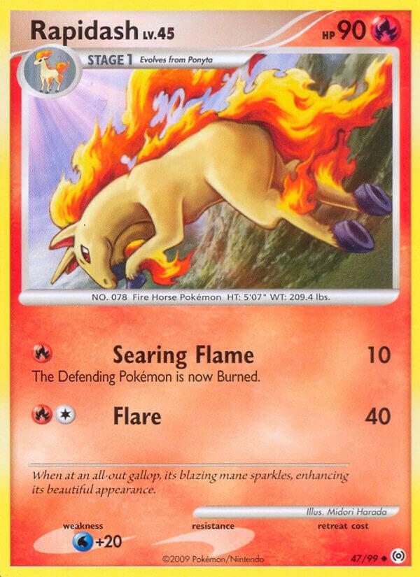 Pokemon Rapidash 47/99 Arceus