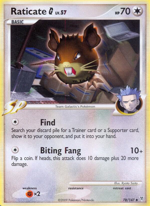 Pokemon Raticate G 78/147 Supreme Victors