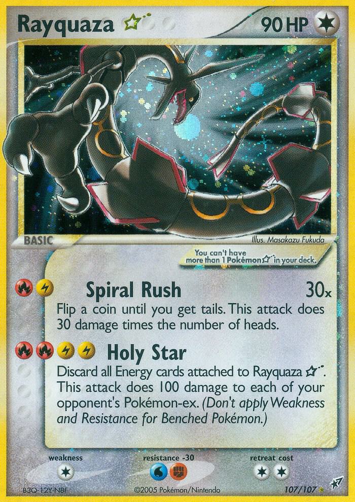 Pokemon Rayquaza 22/107 Deoxys