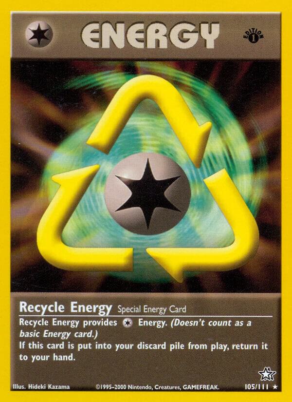 Pokemon Recycle Energy # 105 Neo Genesis