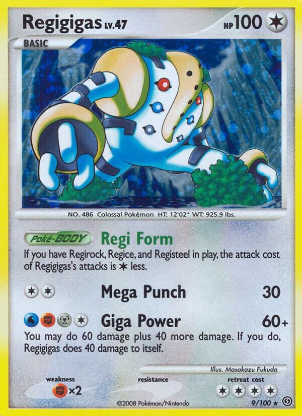 Pokemon Regigigas 9/100 Stormfront