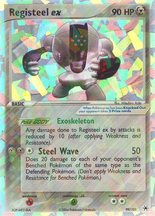 Pokemon Registeel ex 99/101 Hidden Legends