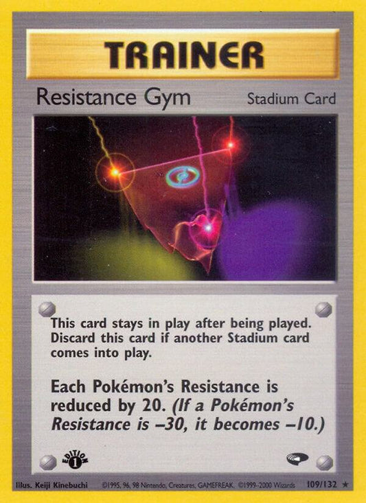 Pokemon  Resistance Gym 109/132 Gym Challenge
