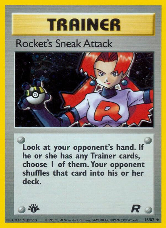 Pokemon Rocket's Sneak Attack #16 Team Rocket