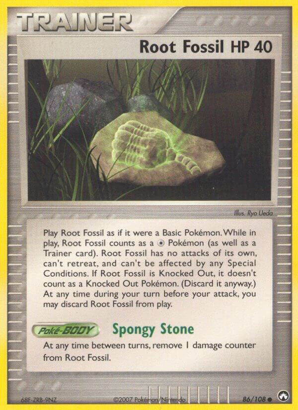 Pokemon Root Fossil 86/108 Power Keepers