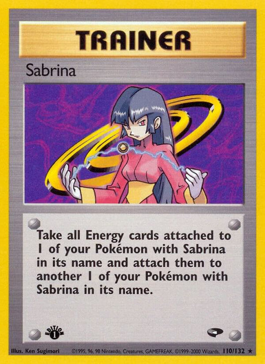 Pokemon  Sabrina 110/132 Gym Challenge