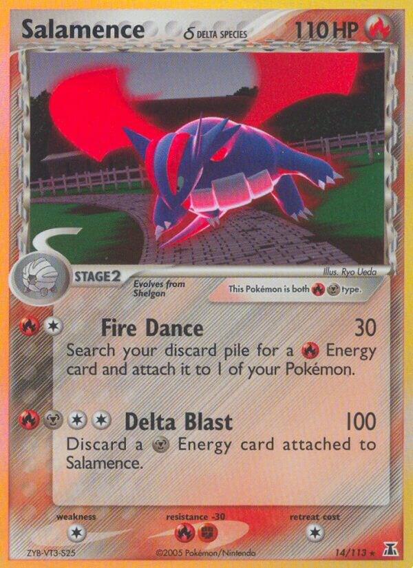 Pokemon Salamence δ 14/113 Delta Species