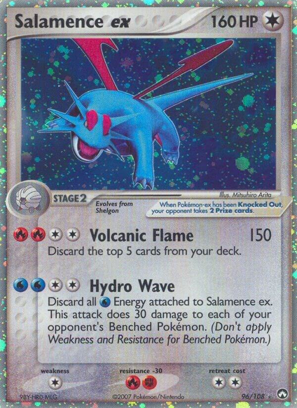 Pokemon Salamence ex 96/108 Power Keepers