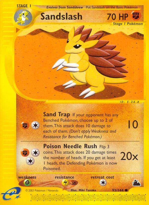 Pokemon Sandslash 93/144 Skyridge