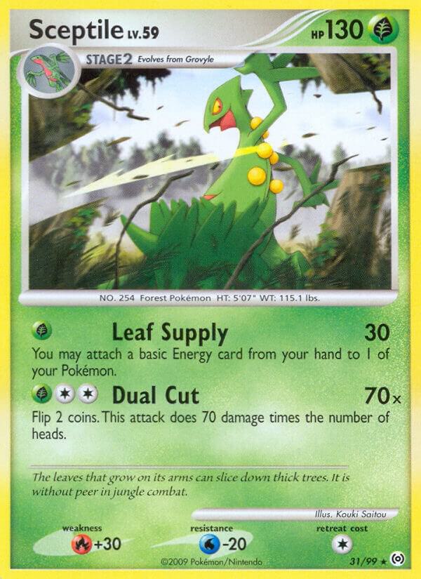 Pokemon Sceptile 31/99 Arceus