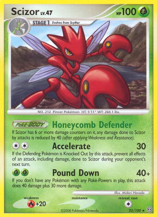 Pokemon Scizor 25/100 Stormfront