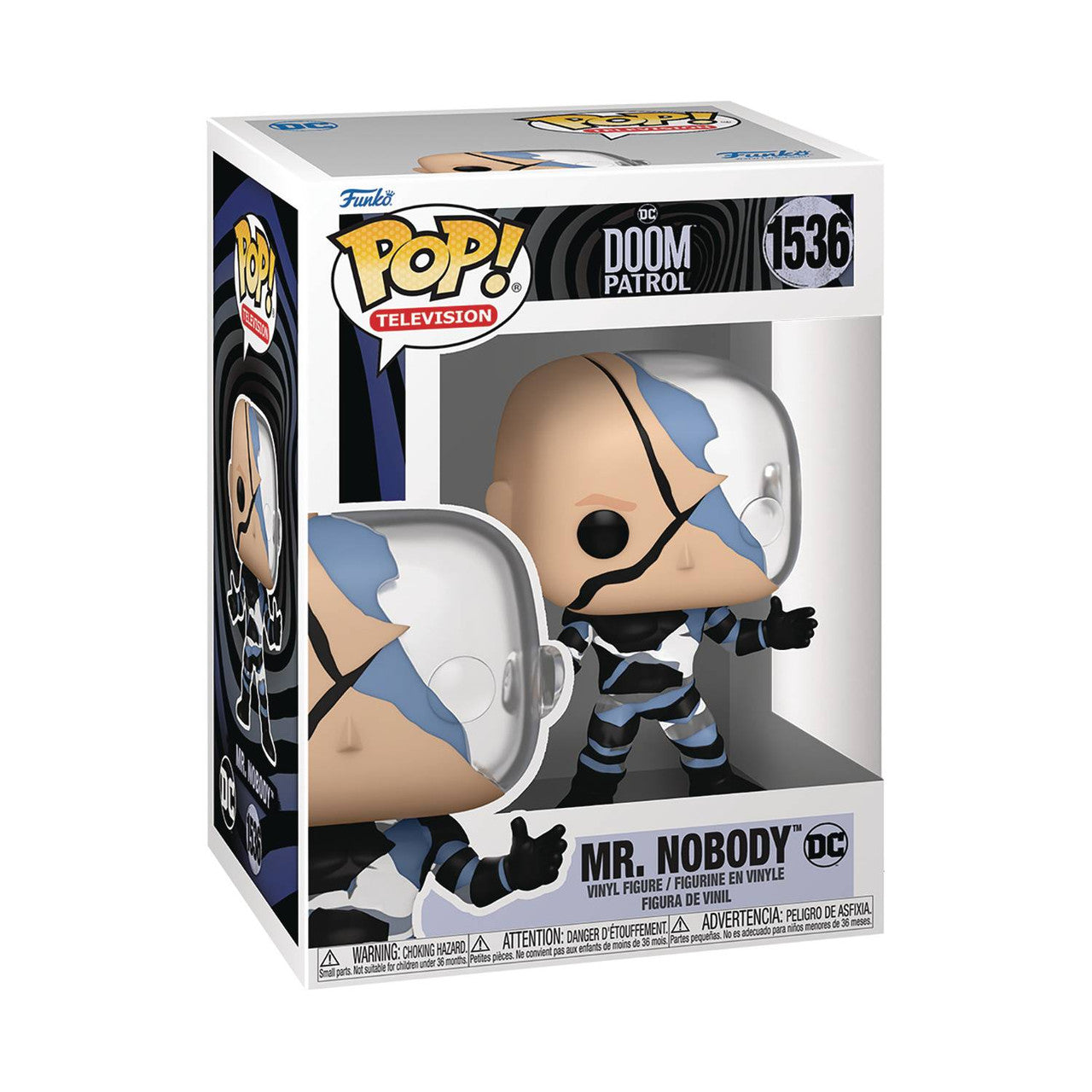 Funko Pop! DC Doom Patrol Mr. Nobody #1536 Glow In The Dark