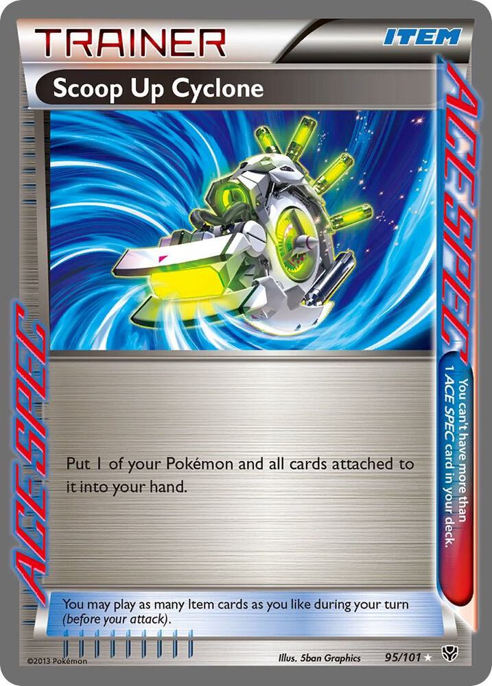 Pokemon Scoop Up Cyclone 95/101 Plasma Blast