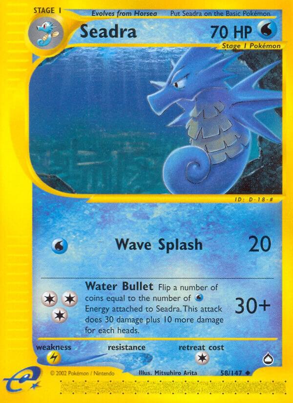 Pokemon Seadra 58/147 Aquapolis