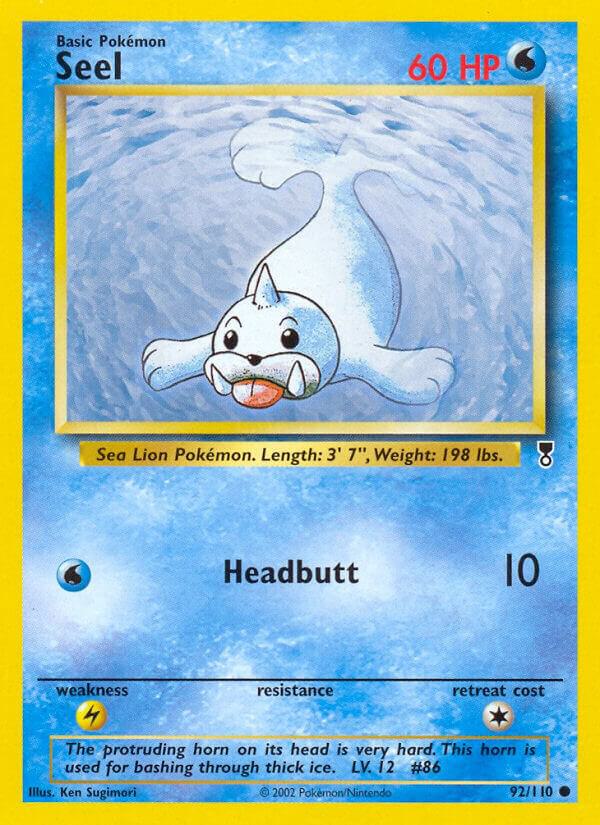Pokemon Seel 92/110 Legendary Collection