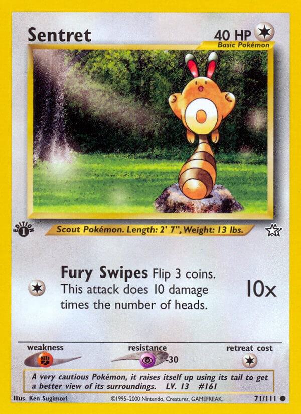 Pokemon Sentret # 71 Neo Genesis