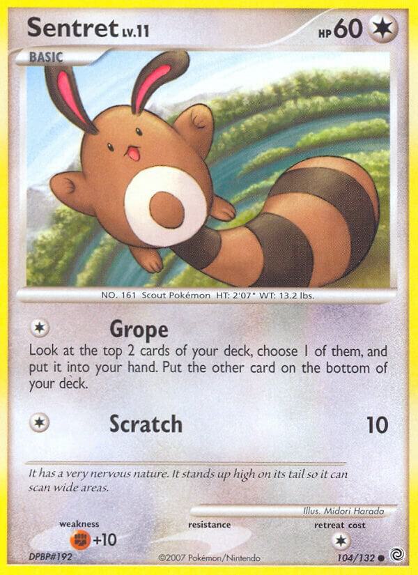 Pokemon Sentret 104/132 Secret Wonders