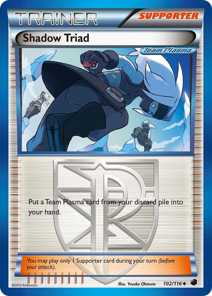 Pokemon Shadow Triad 102/116 Plasma Freeze
