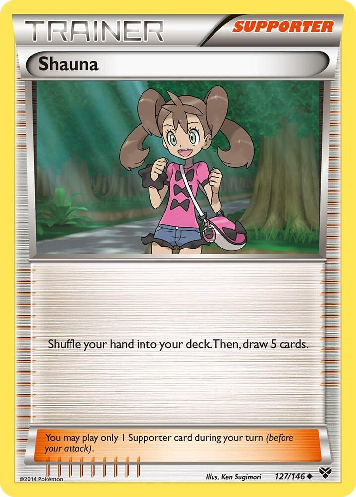 Pokemon Shauna 127/146 XY