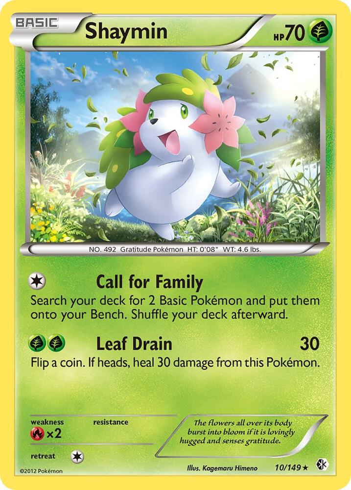 Pokemon Shaymin 10/149 Boundaries Crossed