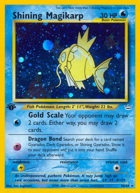 Pokemon Shining Magikarp 66/64 Neo Revelation