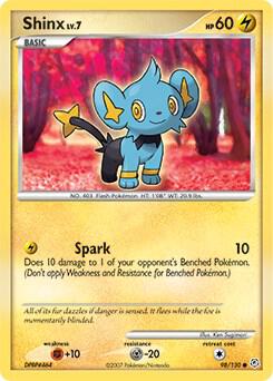 Pokemon Shinx 98/130 Diamond & Pearl