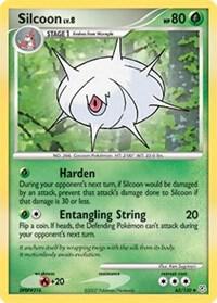 Pokemon Silcoon 63/130 Diamond & Pearl