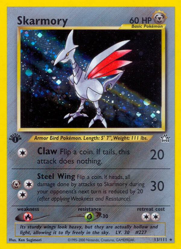 Pokemon Skarmory # 13 Neo Genesis