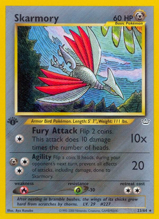 Pokemon Skarmory 23/64 Neo Revelation