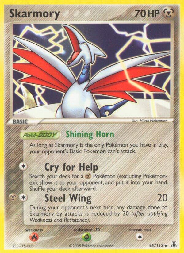 Pokemon Skarmory 55/113 Delta Species